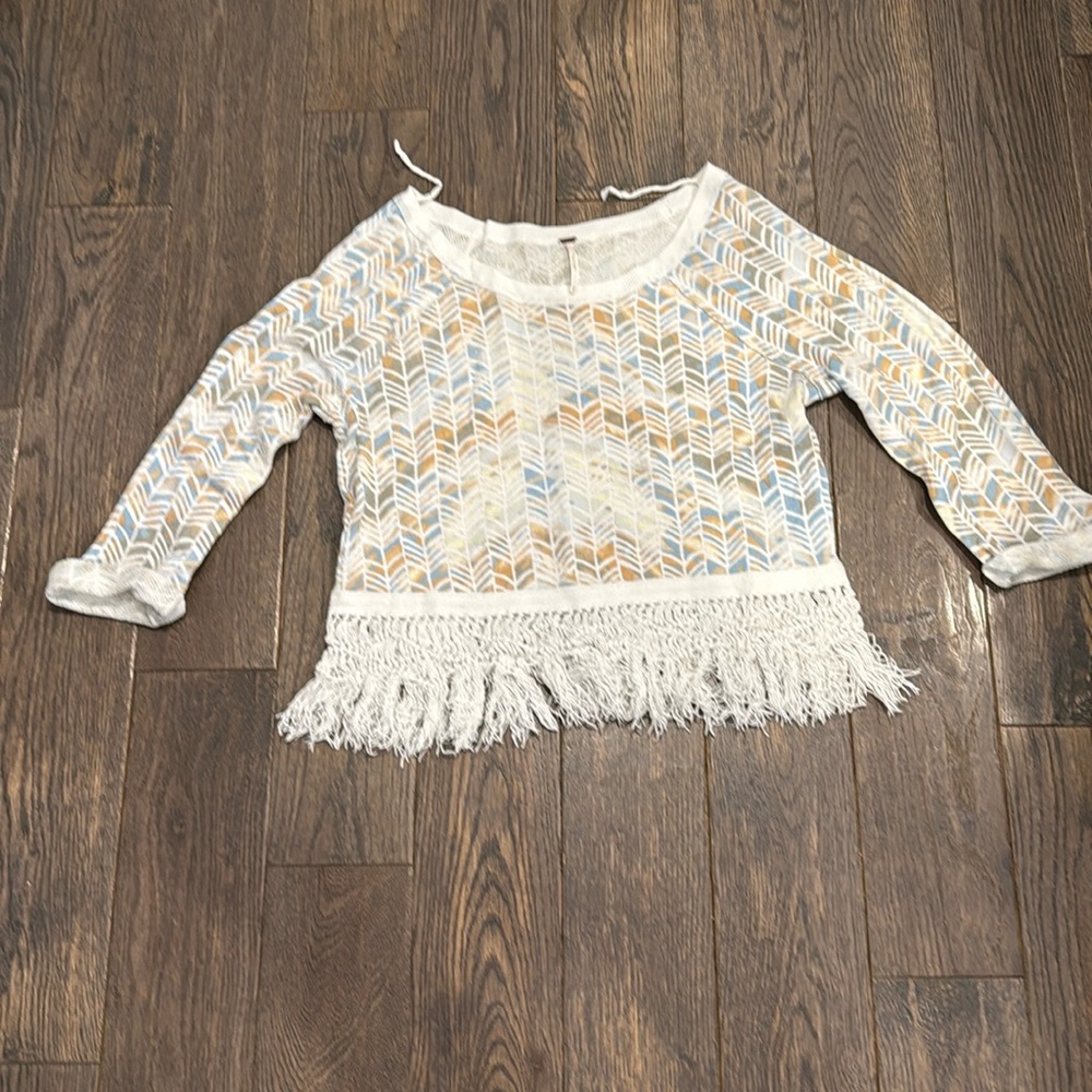 Free people sweater.